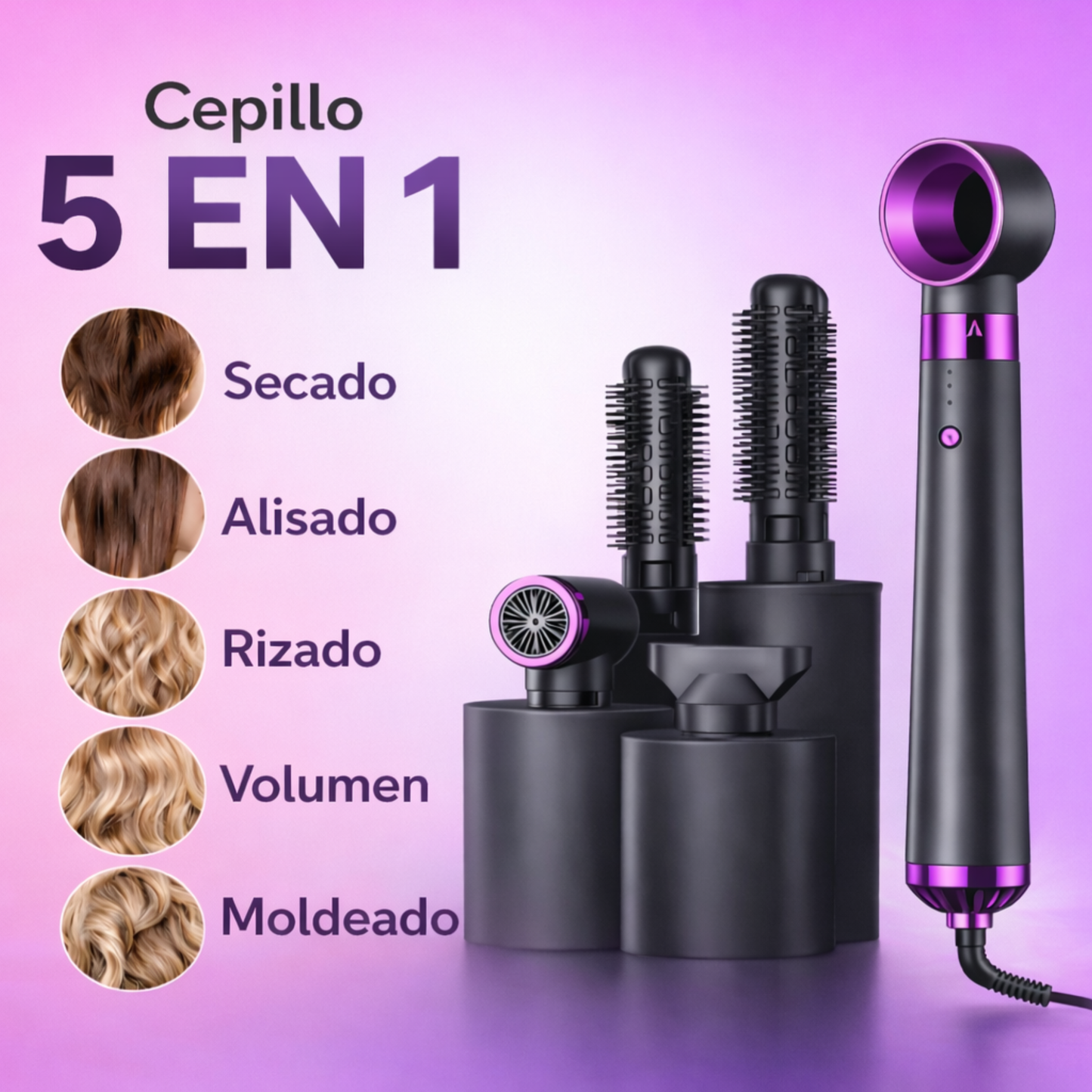 Cepillo 5 en 1